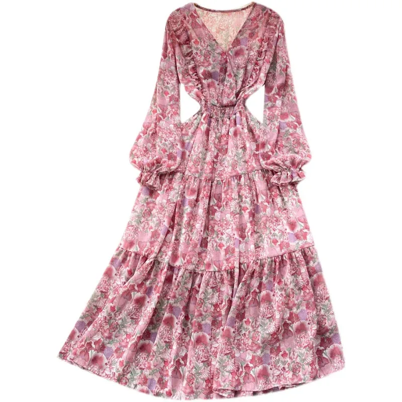Soft Floral Dress