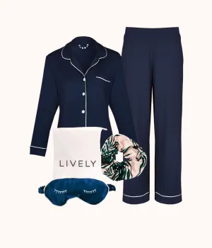 The Cozy Lounge Kit: Midnight Navy